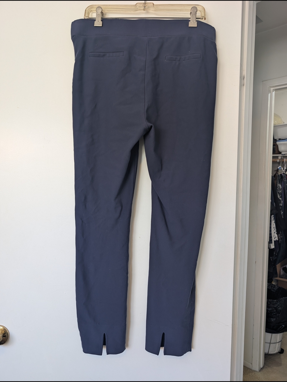 ECI Women's Navy Slim Dress Pants